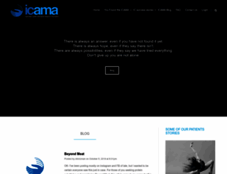 icama.org screenshot