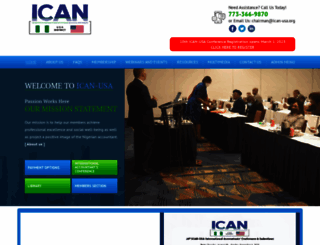 ican-usa.org screenshot