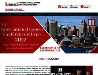 icancerconference.com screenshot