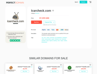 icarcheck.com screenshot
