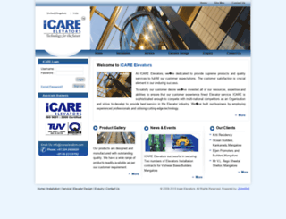 icareelevators.com screenshot