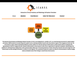 icarus-rad.com screenshot