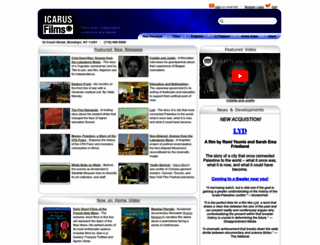 icarusfilms.com screenshot