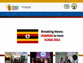 icasa2019rwanda.org screenshot