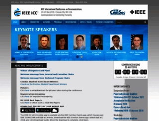 icc2018.ieee-icc.org screenshot