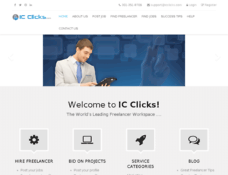 icclicks.com screenshot