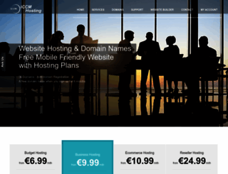 iccmhosting.com screenshot