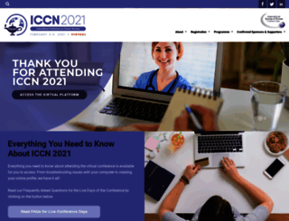 iccn2020.org screenshot