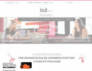 icd-ecoles.com screenshot
