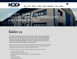 icdeurope.com screenshot