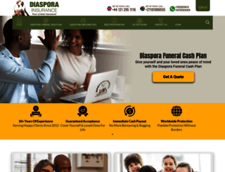 icdigital.diasporainsurance.com screenshot