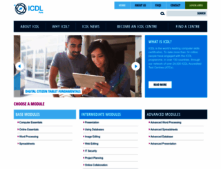 icdlcenter.com screenshot