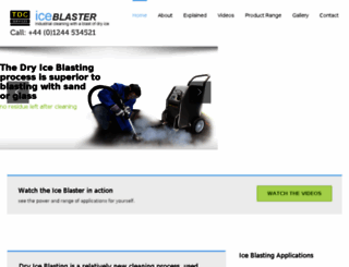 ice-blaster.co.uk screenshot
