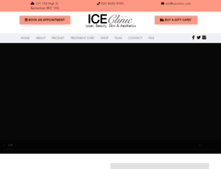 ice-clinic.com screenshot