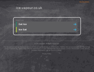 ice-vapour.co.uk screenshot