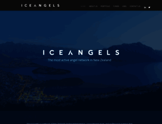 iceangels.co.nz screenshot