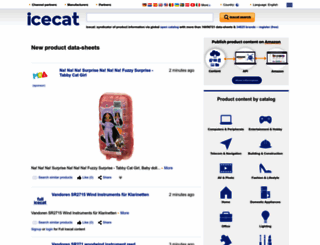 icecat.fr screenshot