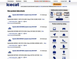 icecat.lu screenshot