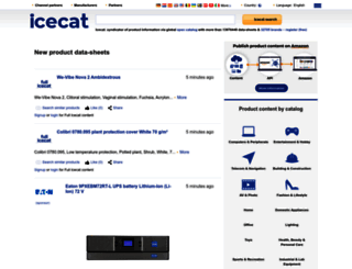 icecat.nl screenshot