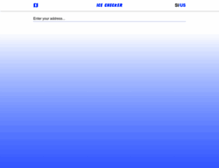 icechecker.com screenshot