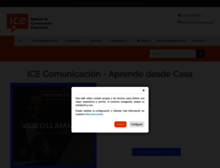 icecomunicacion.com screenshot