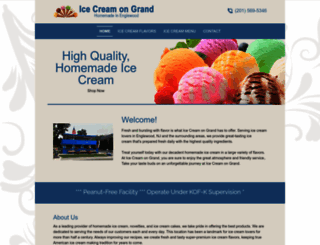 icecreamongrand.com screenshot