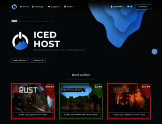 icedhost.com screenshot