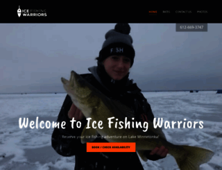 icefishingwarriors.com screenshot