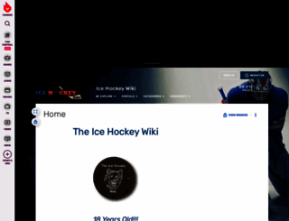 icehockey.wikia.com screenshot
