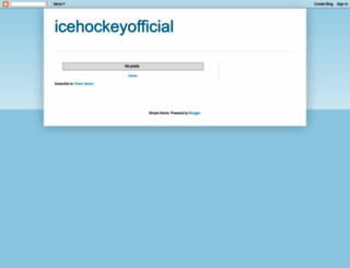 icehockeyofficial.blogspot.com screenshot