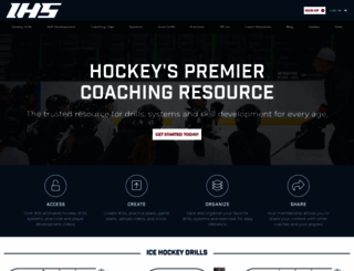icehockeysystems.com screenshot