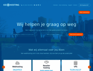 icehosting.nl screenshot