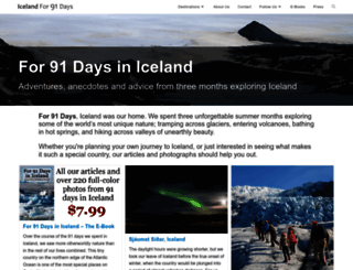 iceland.for91days.com screenshot