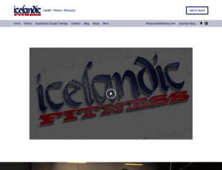 icelandicfitness.com screenshot