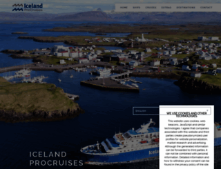 icelandprocruises.co.uk screenshot