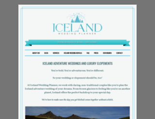icelandweddingplanner.com screenshot