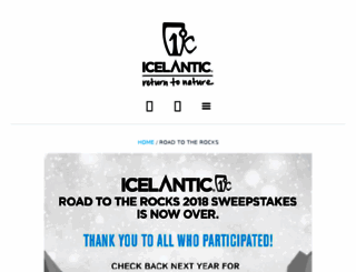 icelanticswinterontherocks.com screenshot