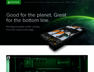 iceotope.com screenshot