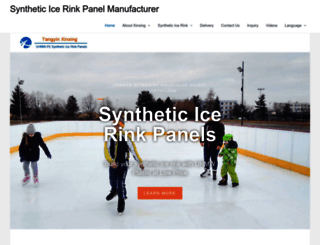 icerinkpanel.com screenshot