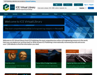 icevirtuallibrary.com screenshot
