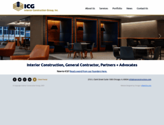 icgconstruction.com screenshot