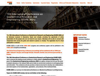 icgre.org screenshot