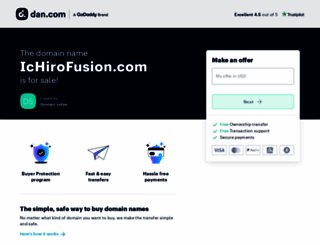 ichirofusion.com screenshot