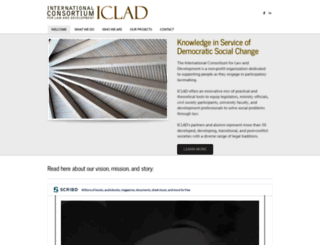 iclad-law.org screenshot