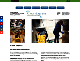 icleanexpress.com screenshot