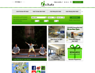 iclub-hotels.com screenshot