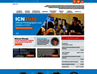 icn2018.org screenshot