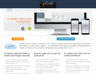 icoll.fr screenshot