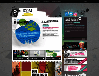 icom-communication.fr screenshot