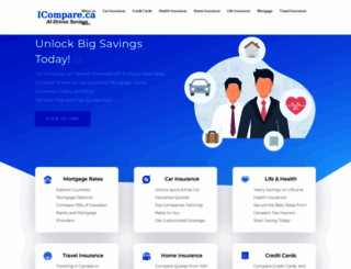 icompare.ca screenshot